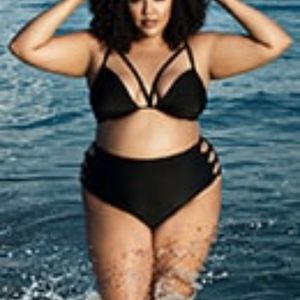 Plus Size Sheeny Bikini Top Sz.OX